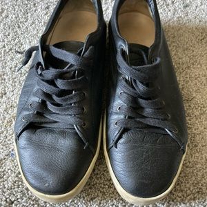 Rag and Bone black leather sneakers sz 8